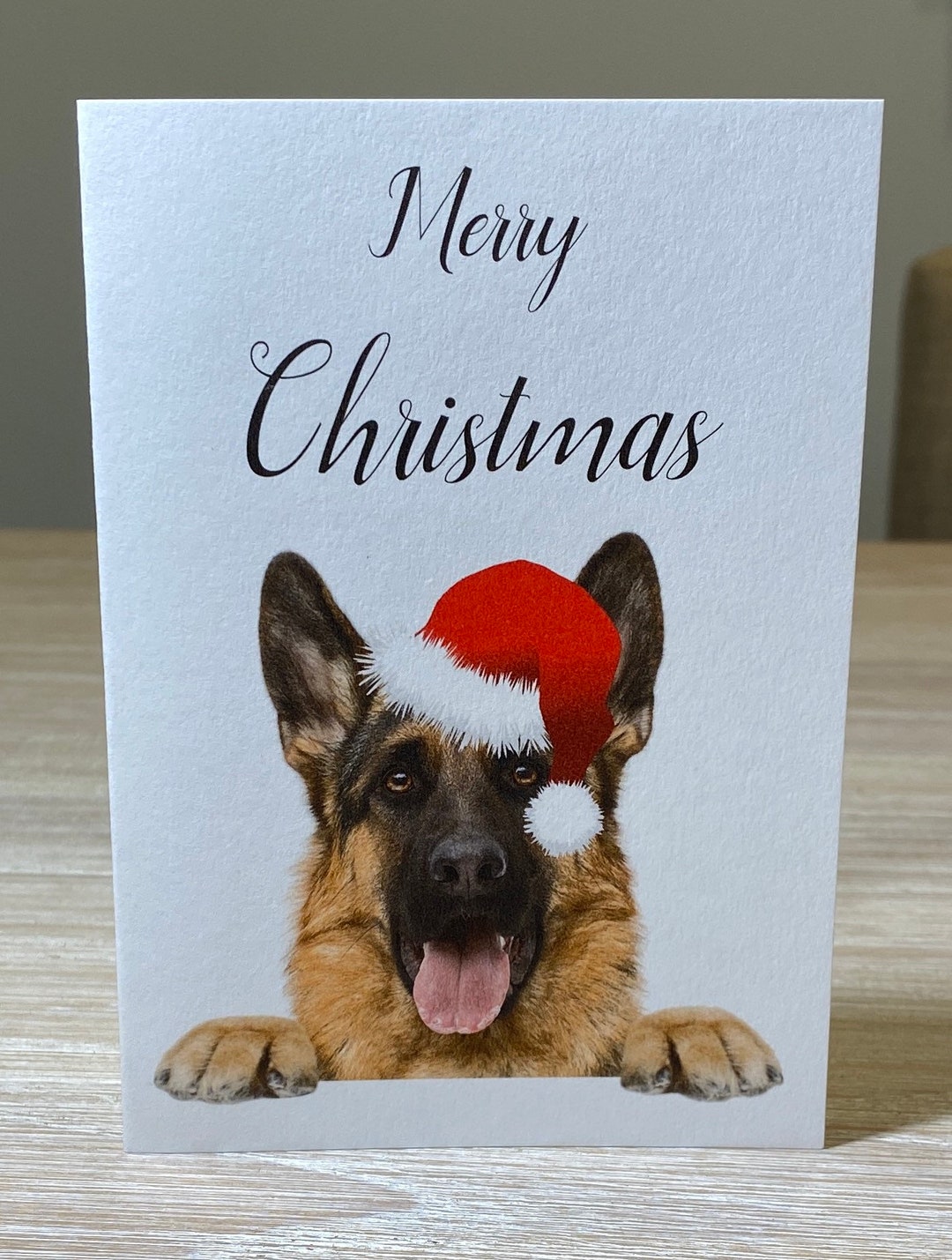 German Shepherd Christmas Card Pack, Pack of Christmas Cards, Dog
