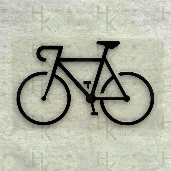 Bügelbild - Fahrrad / Bike - viele mögliche Farben