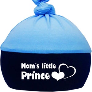 1-Zipfel Babymütze Multicolor Moms little Prince