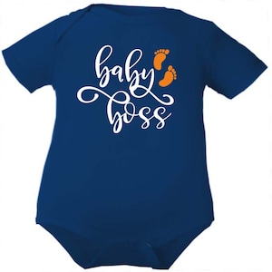 Baby Body short sleeve printed with Baby Boss