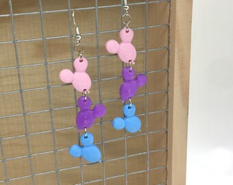 Mouse Balloon earrings