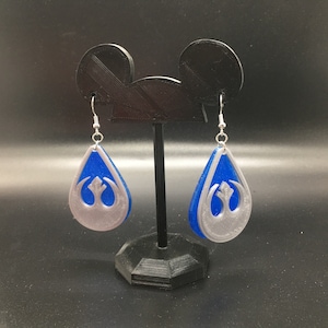 Rebel Logo earrings