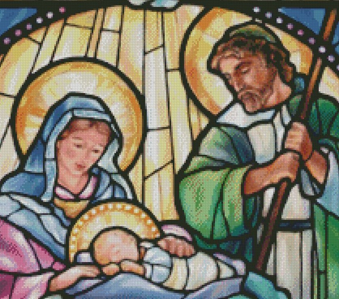 Nativity . Christmas PDF . Counted Cross Stitch Pattern . - Etsy Canada
