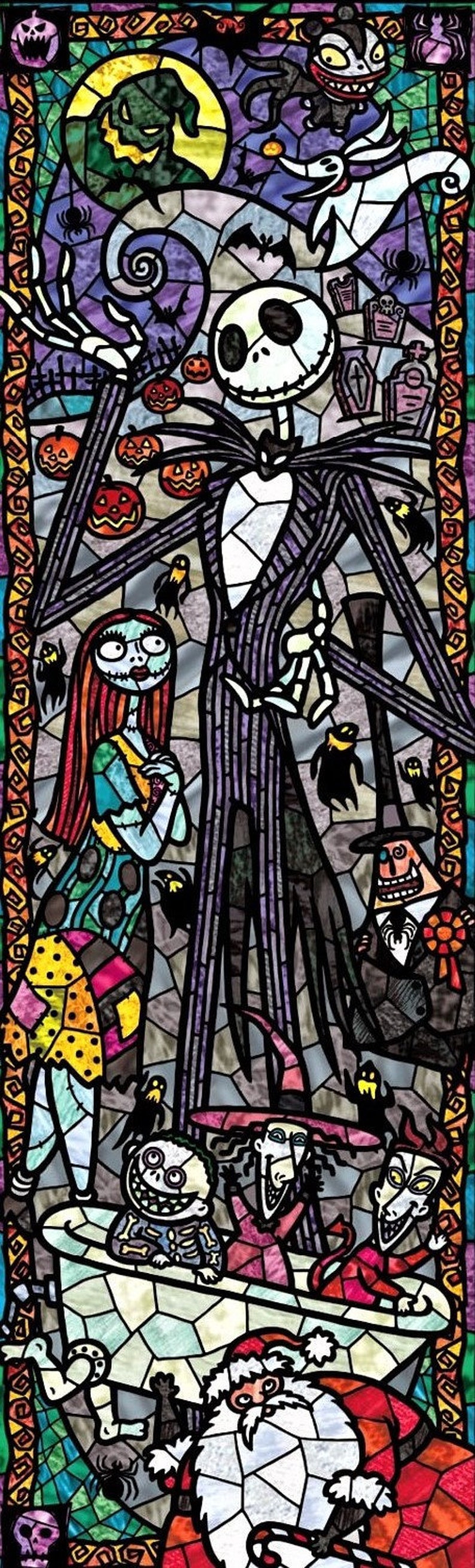 The Nightmare Before Christmas PDF . Counted Cross Stitch Etsy