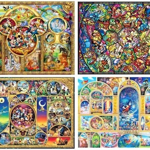 Cartoon-Sammlung - PDF Kreuzstichmuster . Große Designs. Sofortdownload . DYI Stickmuster . Musterhüter freundlich