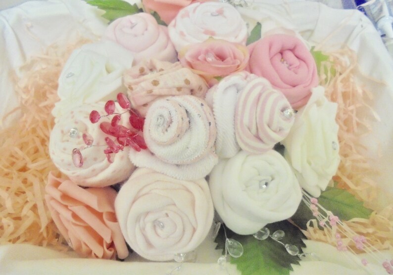 Baby Bouquet Baby Gift Baby Clothes Bouquet Baby Clothes Etsy UK