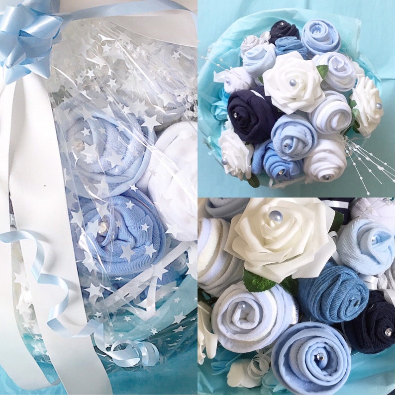 Baby Bouquet Baby Gift Baby Clothes Bouquet Baby Clothes Etsy UK