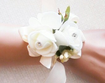 Corsage, Corsage nuziale, corsage da polso, corsage di fiori, corsage di ragazza di fiori, corsage di damigella d'onore, corsage nuziale, fiori, corsagi nuziali,