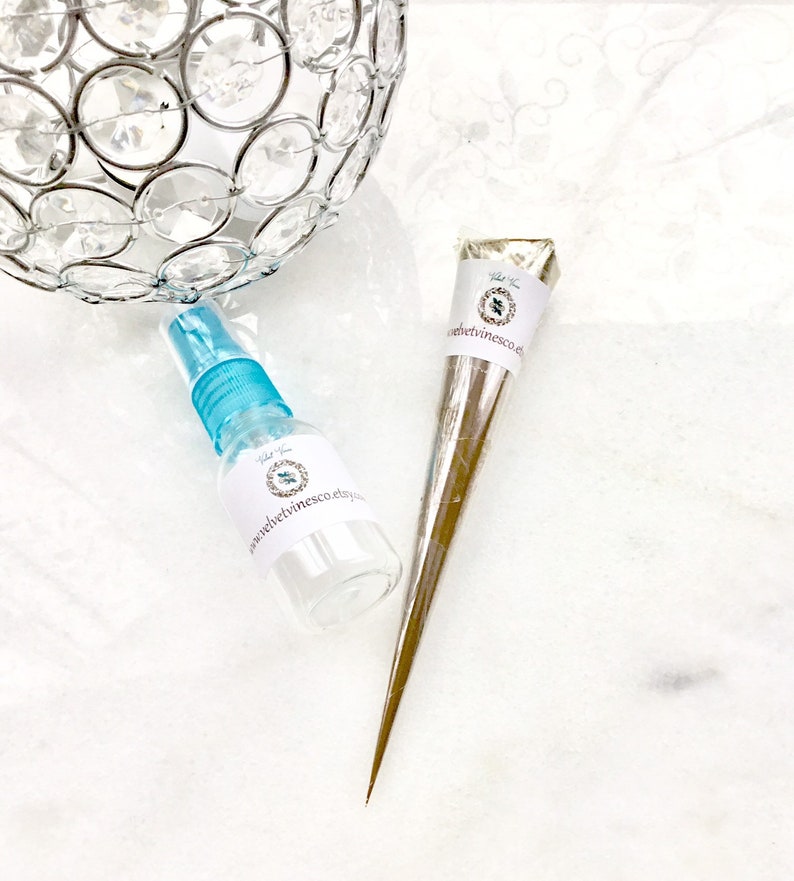 Henna Cones Henna Cones Natural Henna Conesready to Use - Etsy