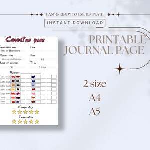Disney PRINTBARE Journal Kleurplaat - Disney Mystery Coloring - Kleurboek Tracker - Kleurboek Tracker Sjabloon A5/A4 - Kleurboek voor Volwassenen