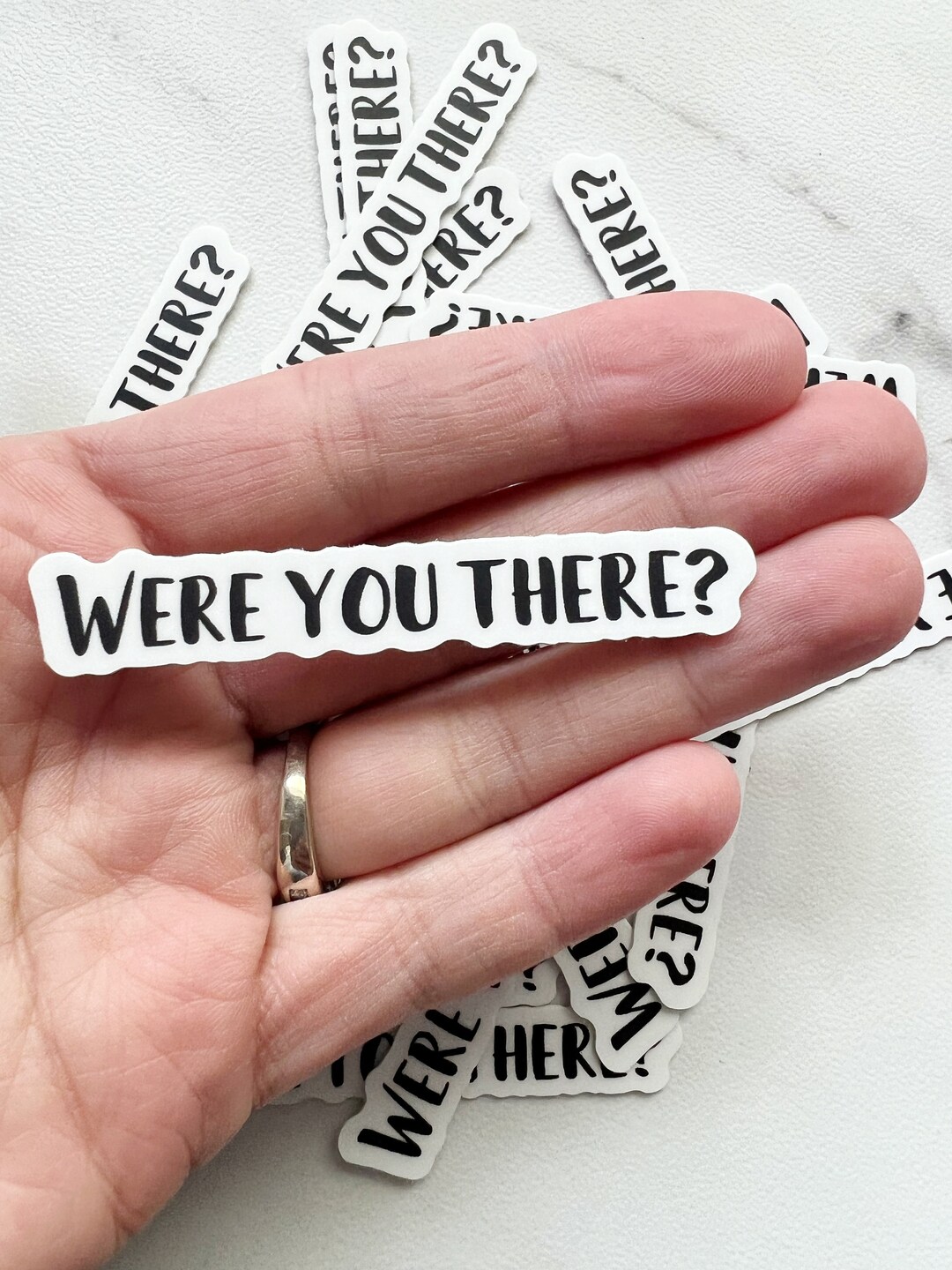 Were You There Stickerhard Hat Stickerfunny - Etsy