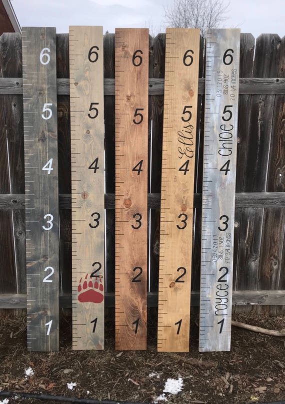 Etsy Growth Chart Wood