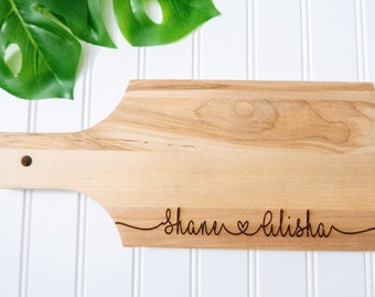 Cheese board|Personalized cutting board|Couples gift|Engagement gift|Bridal shower gift|Charcuterie board|Custom cheese board|Bread board