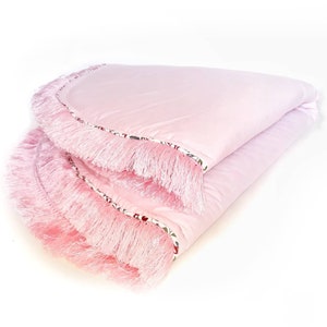 Tapis de jeu bébé Tapis de jeu Chambre Fille Boho Décor Cadeau Fille Tapis de jeu Fringe Floor PlayMat Nursery Room Decor Play Tapis Floral Tapis rembourré