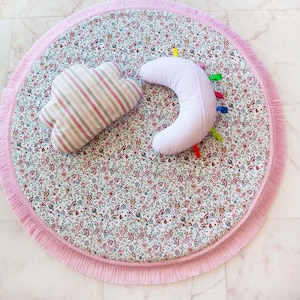 Tapis de jeu Fille Tapis de jeu Bébé Tapis de chambre de bébé rembourré Tapis de jeu Tapis de sol pour enfants Bébé Couverture Tapis de jeu Bébé ventre Tapis de temps Tapis de chambre Enfants Tapis de yoga