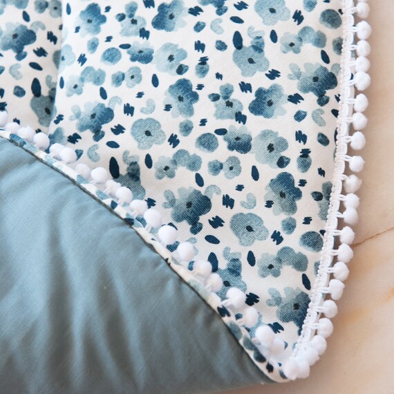 floral baby play mat