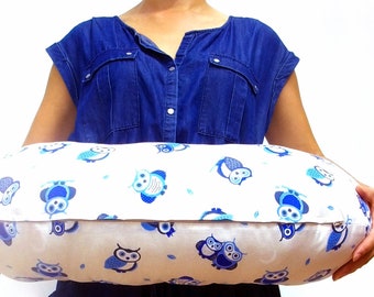 Large breast feeding pillow XL size pillow and cover Educational pillow nursery Maternity pillow New baby gift boy girl Badding nursery gift