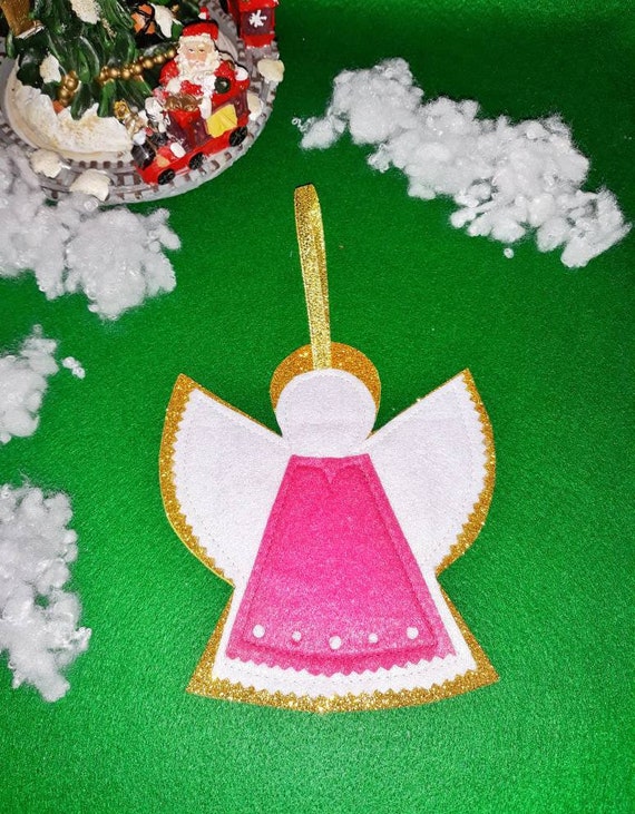 Pink felt christmas tree Clearance