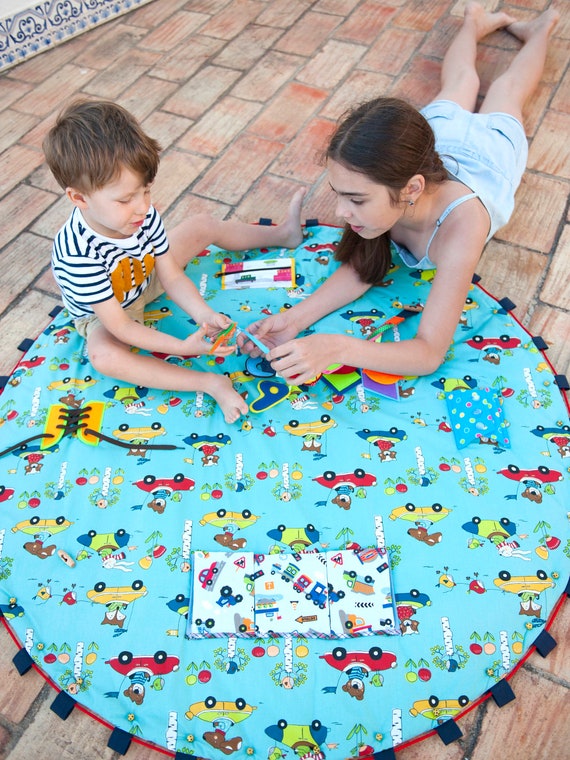 Ready to Sheep Montessori Gift Toy Storage Playing Mat Busy Play