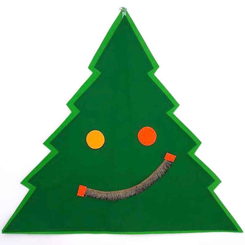 Felt Christmas Tree With Decorations Christmas Tree for Kids Etsy UK