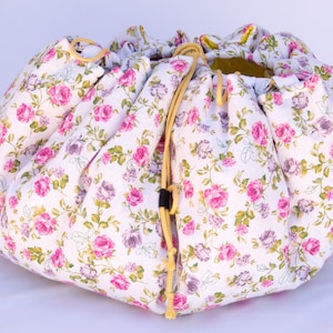 Toy storage bag Baby play mat nursery Large storage bag 2 in 1 kids rug Nursery rug Beach bag mat kids Summer kids gift Kids room decor
