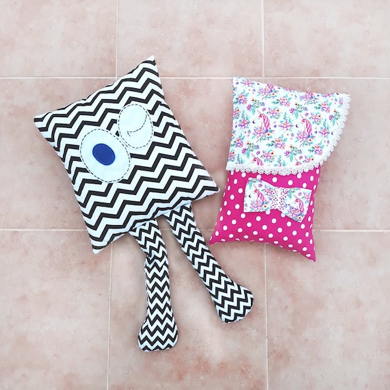 Kids Pillow Set Cuddly Pillow Baby Pillow Gift Stuff Pillow Etsy