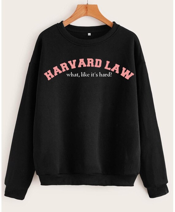 harvard law crewneck