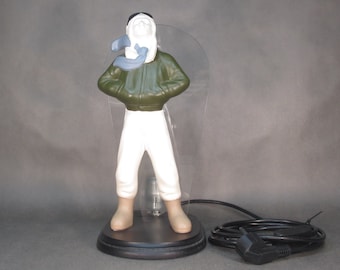 Art Deco Lamp Vintage Table Lamp Retro Aviator Table Lamp ca. 1970 34 cm Height Desk Lamp Decorative Lamp Bedside Lamp