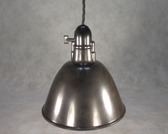 Art Deco Bakelite lamp with rotary switch socket hanging lamp retro ceiling lamp vintage ceiling light workshop lamp antique hanging lamp