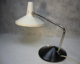 Original HALA Schreibtischlampe Verstellbare 60er Jahre Bauhaus Tischlampe DOPPEL Gelenk Tischleuchte Made in Germany Vintage Lampe