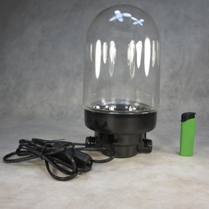 Antique Bakelite glass bulb lamp Bakelite holder glass shade Art Deco lamp wall lamp factory lamp industrial design lamp workshop lamp