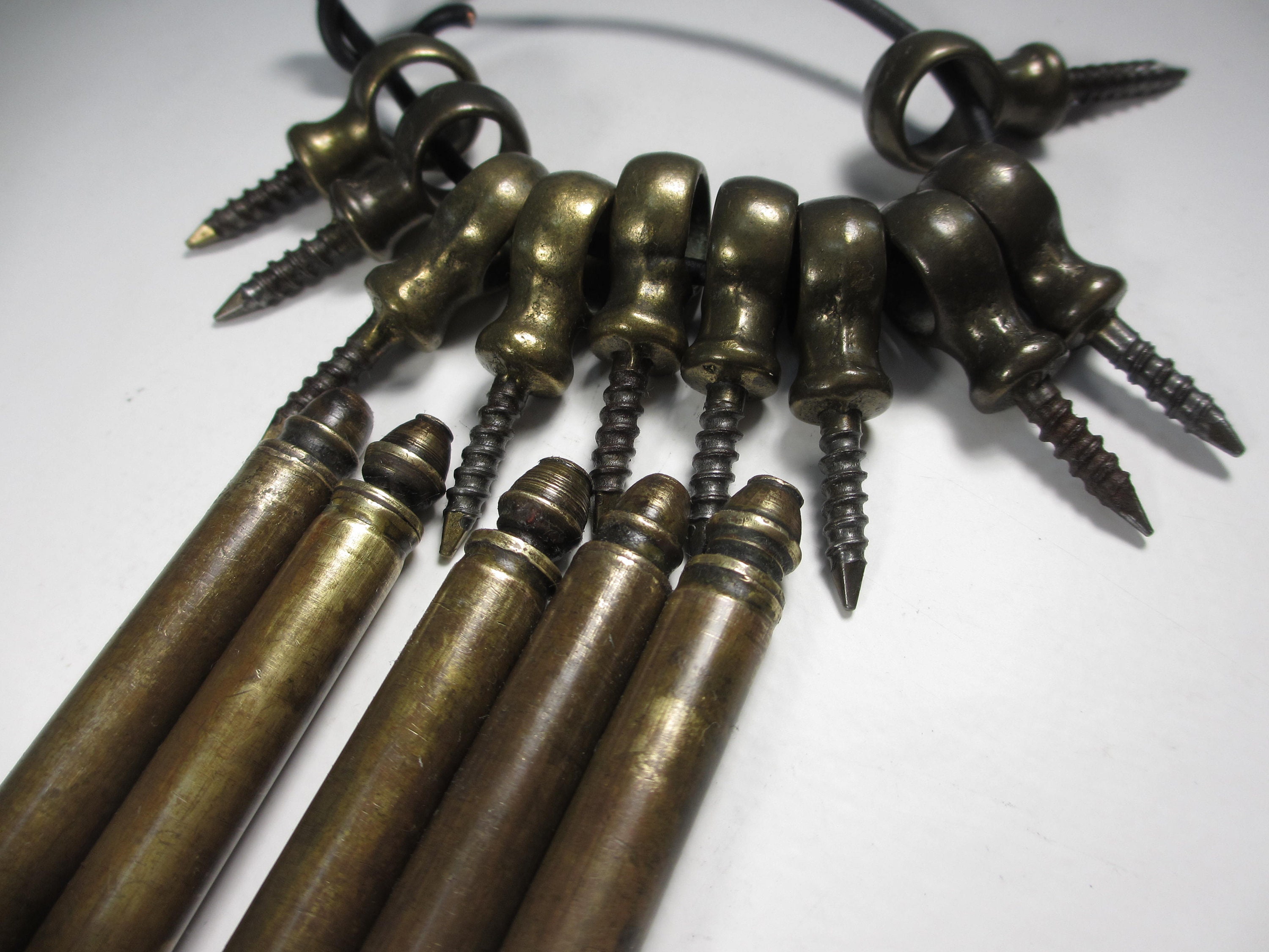 1 of 5 Antique Brass Curtain Rod 80cm Tapestry Rod Curtain Rod Etsy UK