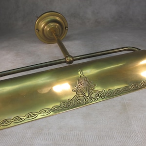 Antique style picture lamp vintage picture light original Berlin brass lamp retro wall light shelf lamp gallery lamp wall lamp no. 2