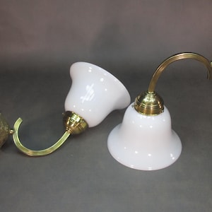 1 of 2 Art Nouveau Vintage Wall Lamp Antique Wall Light from 1940 Vintage Lamps Retro Lamp Mirror Lamp Old Hallway Lamp