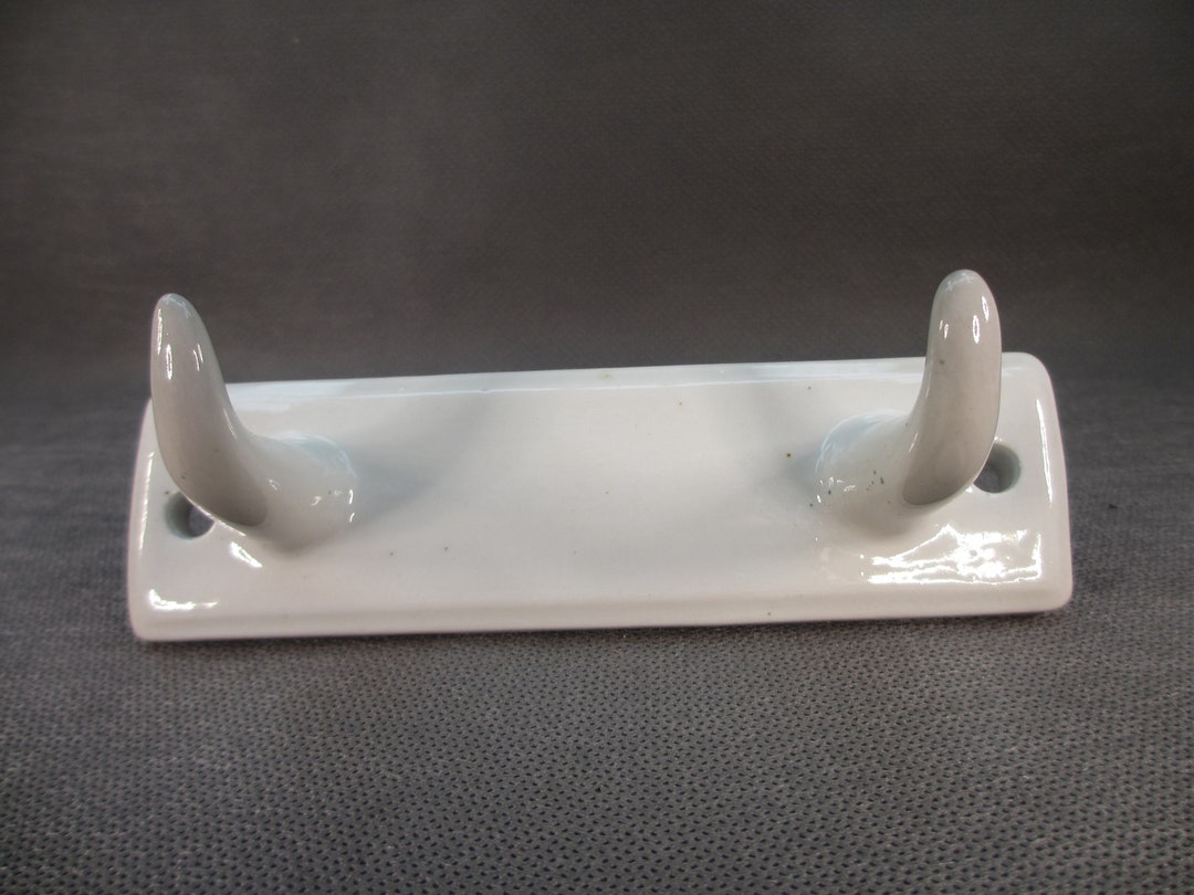 Antique Hook 40s 50s Bauhaus Bathroom Hook Towel Hook Washcloth Hook