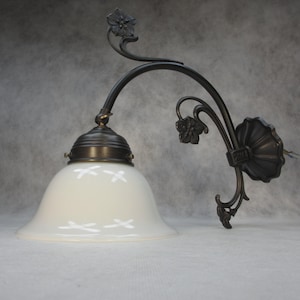 Berlin brass wall lamp solid cast brass wall light bronze antique hallway lamp mirror lamp wardrobe lamp brass lamp antique sconce No.2