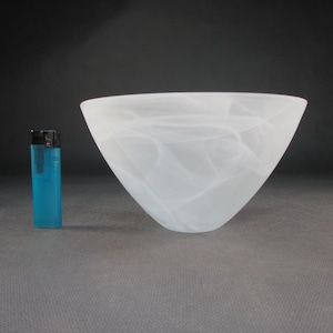 Replacement lampshade antique style glass shade for retro table lamp vintage wall lamp ceiling lamps replacement shade thick marbled glass No. 2