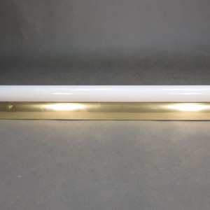 Original 60s ERCO wall lamp Bauhaus lamp Minimalist Linestra wall lamp Line lamp Aluminum / Bakelite Flat aluminum wall lamp