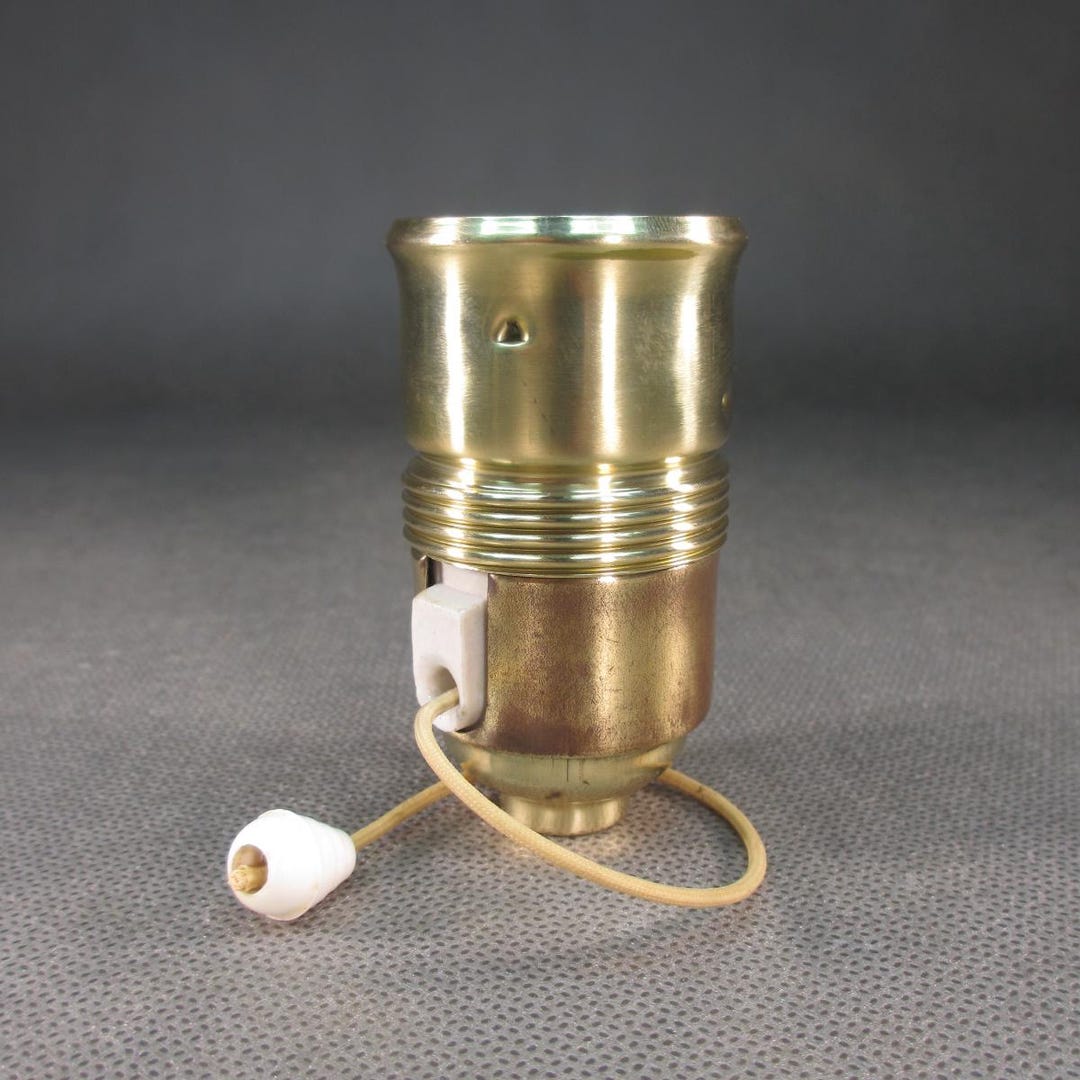Antique Cord Switch Socket From 1938 for Table Lamps Vintage Lamp ...