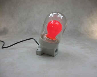 Vintage glass bulb lamp Antique table lamp Ceramic lamp Glass ceiling lamp Bauhaus lamp 60s wall lamp Industrial design lamp