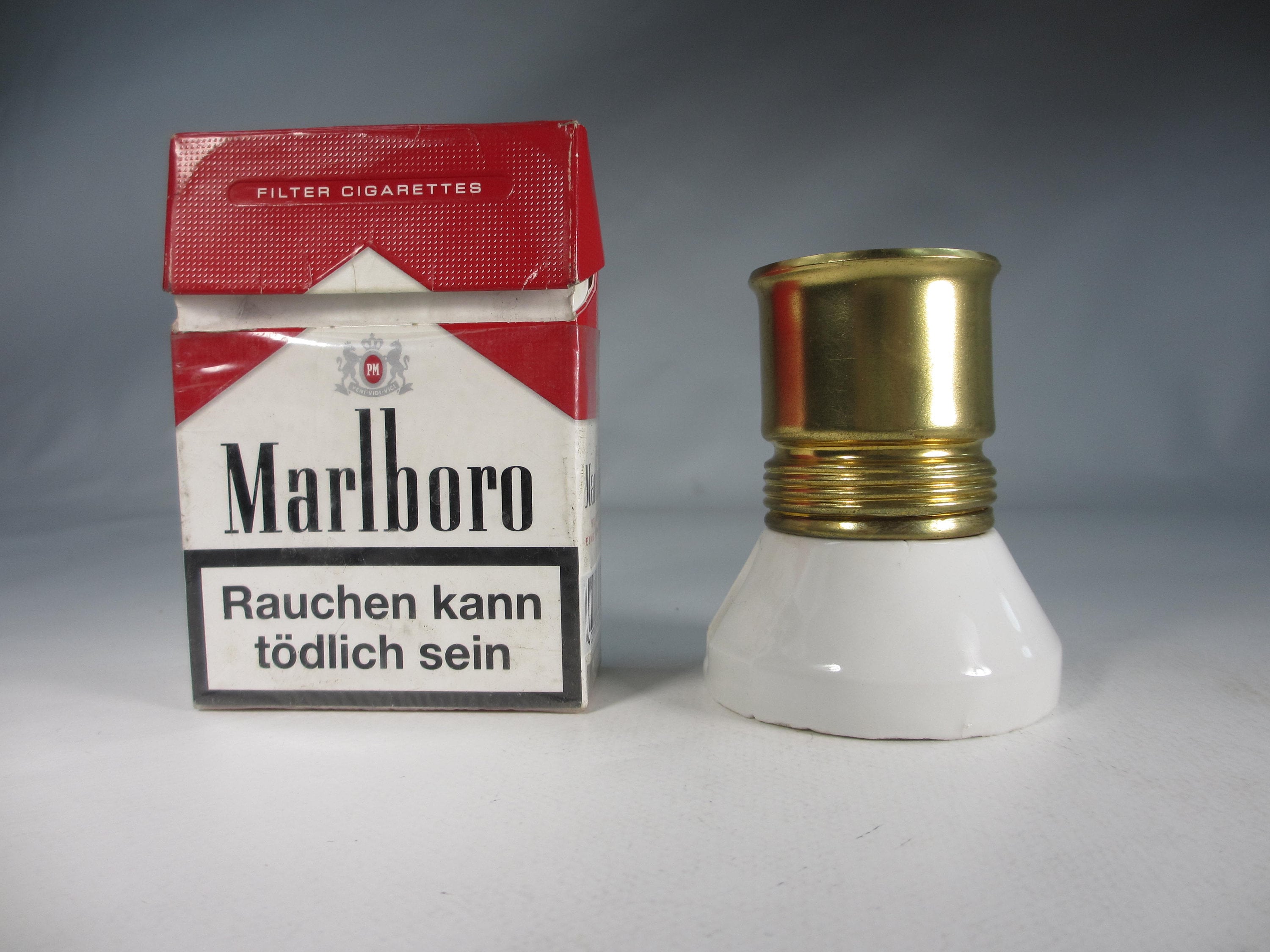 Calex Lampenhalter E27 – Ø47mm – H63mm - Keramik - Weiß - Vintage Lampe 