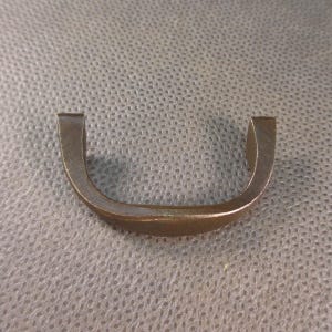 1 of 10 Small original Art Nouveau handle from around 1900 Antique drawer handle Retro brass handle Vintage fitting Antique pull handle
