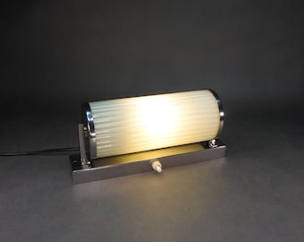 Org. Bauhaus wall lamp ca. 1943 Art Deco lamp 37.5 cm Vintage Malecor wall lamp Ø 8 cm tube shade Art Deco lamp Antique lamp Hallway lamp