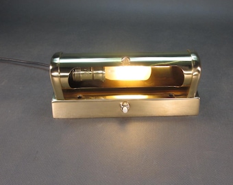 Art Deco Lamp Antique Brass Wall Lamp 1940 Completely Restored Vintage Picture Lamp Mirror Lamp Vintage Hallway Lamp Retro Reading Lamp