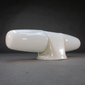 Vintage ceramic wall lamp Art Deco lamp Bauhaus wall lamp based on a design by Prof. Dr. Wagenfeld for Lindner model 6068 from 1958