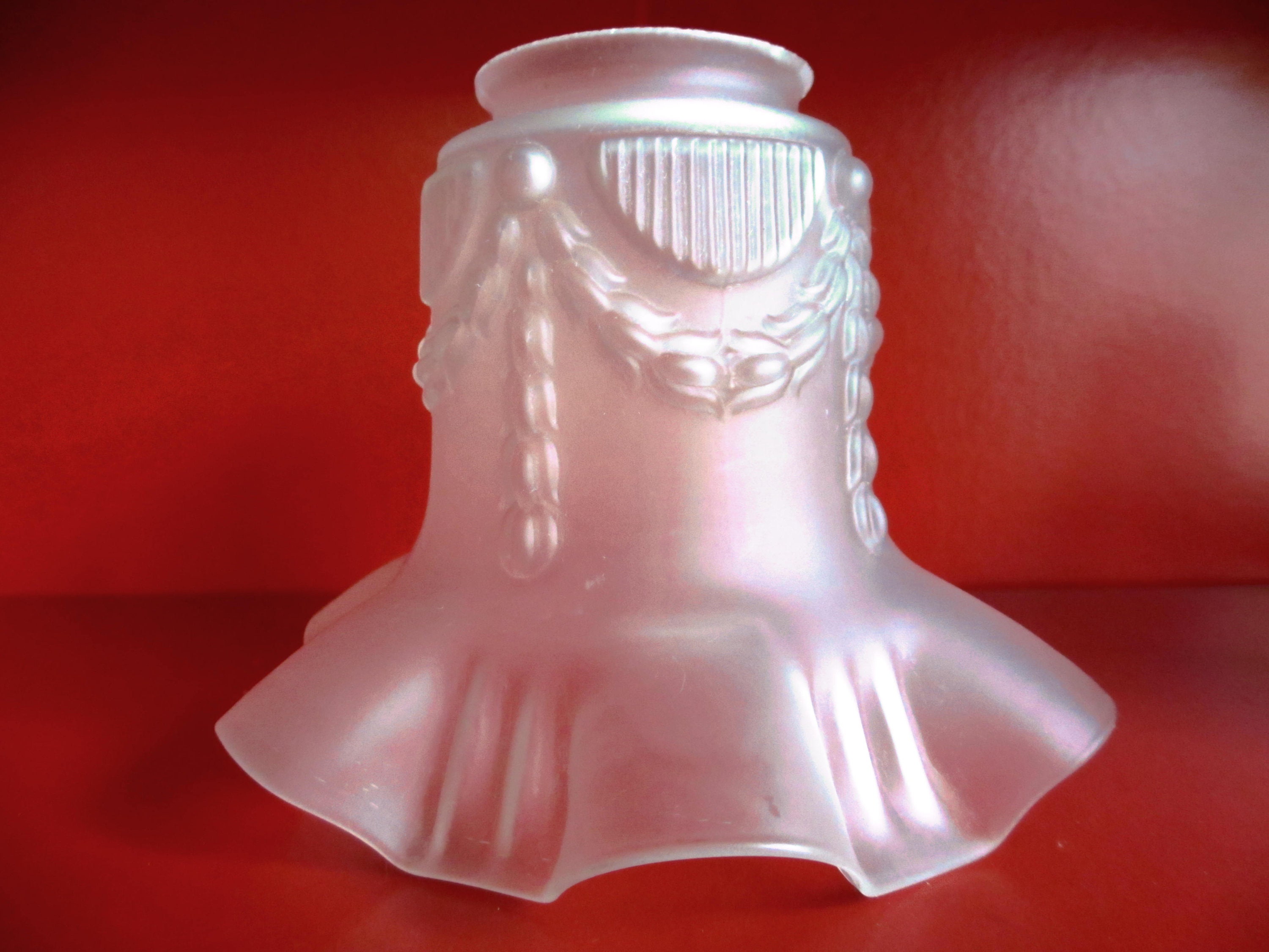 N.111 Replacement Lampshade Antique Glass Shade for Table Lamp Etsy