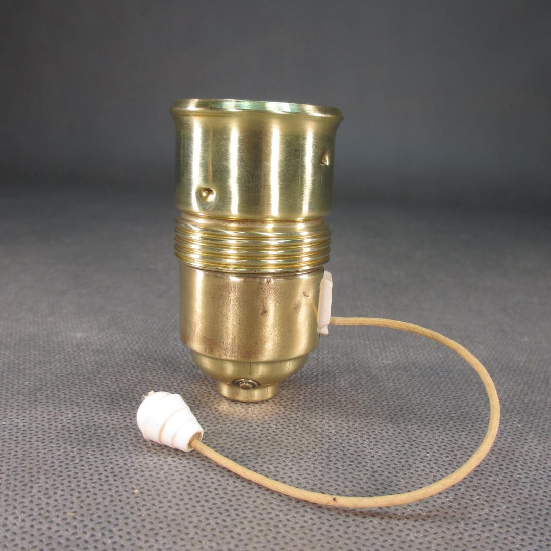 Antique Cord Switch Socket From 1938 for Table Lamps Vintage Lamp ...