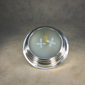 French Art Deco lamp antique wall light retro aluminum / glass wall lamp completely restored from 1920 hallway lamp mirror lamp Bauhaus lamp
