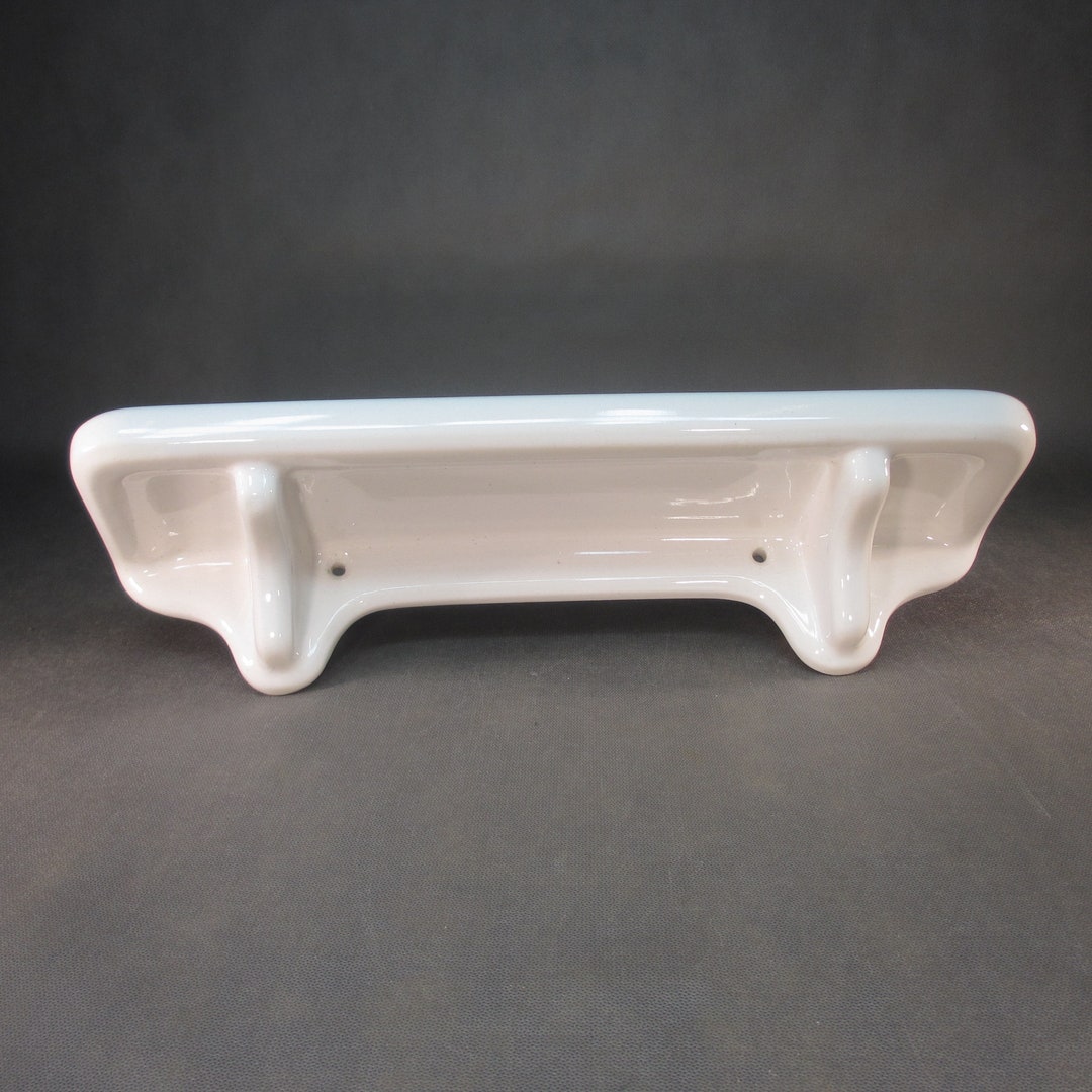 Antique Bauhaus Mirror Shelf Ceramic Bathroom Shelf From 1953 Made in