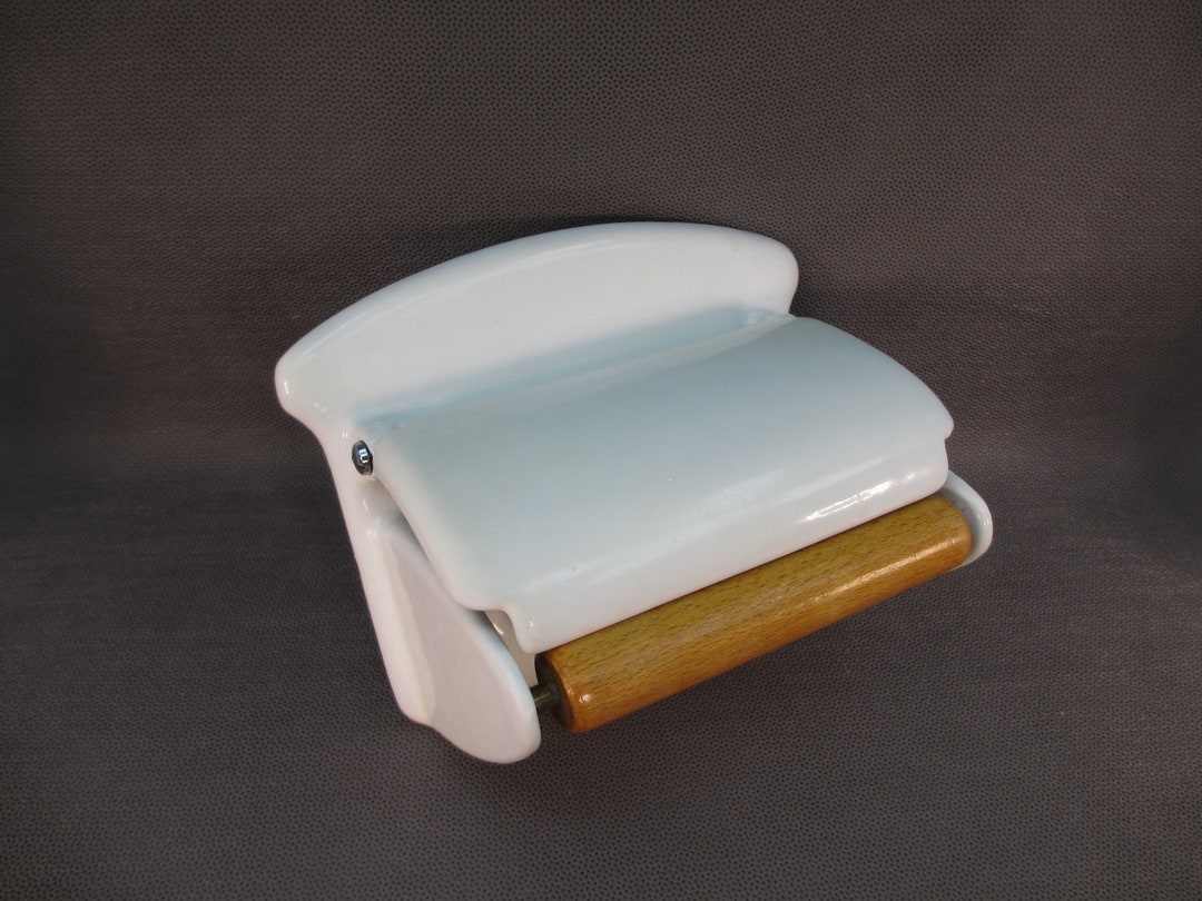 1930s Art Deco Toilet Paper Holder Antique Toilet Paper Holder Made in